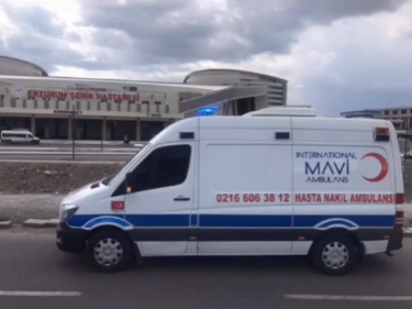 özel ambulans talebi