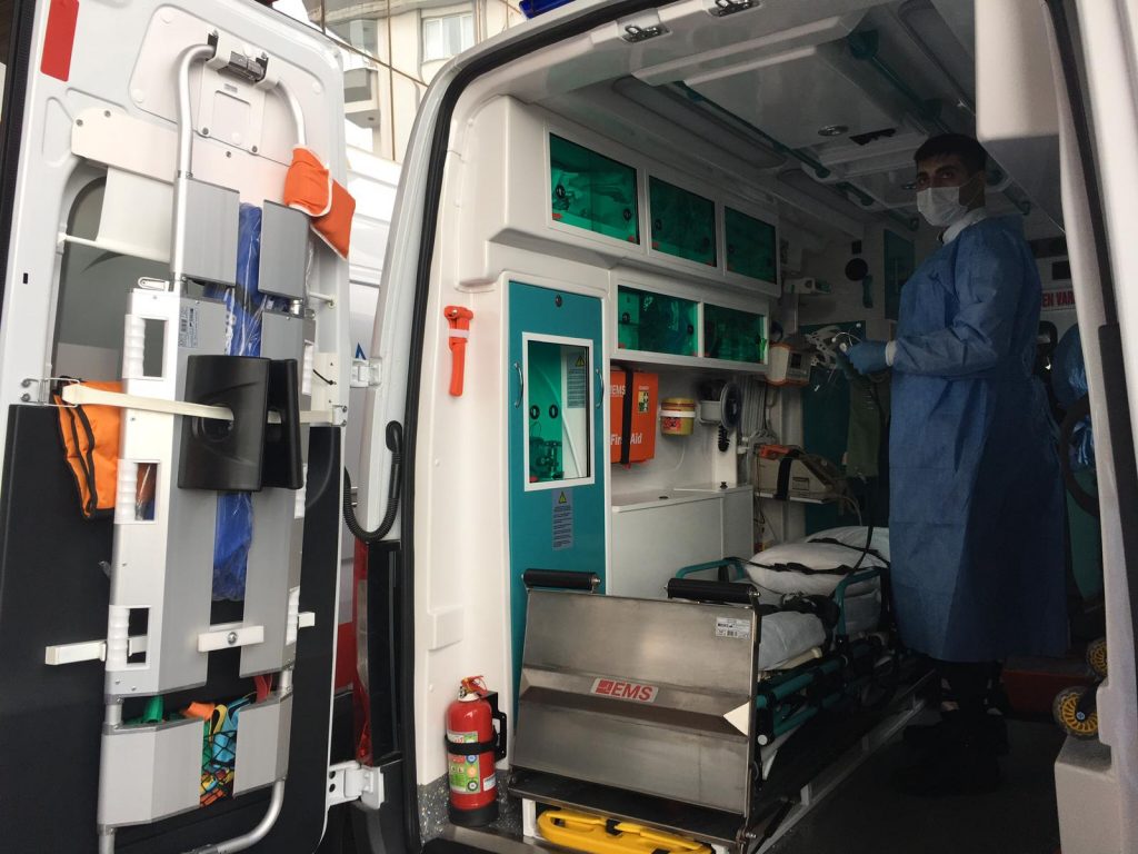 istanbul tam donanımlı ambulans