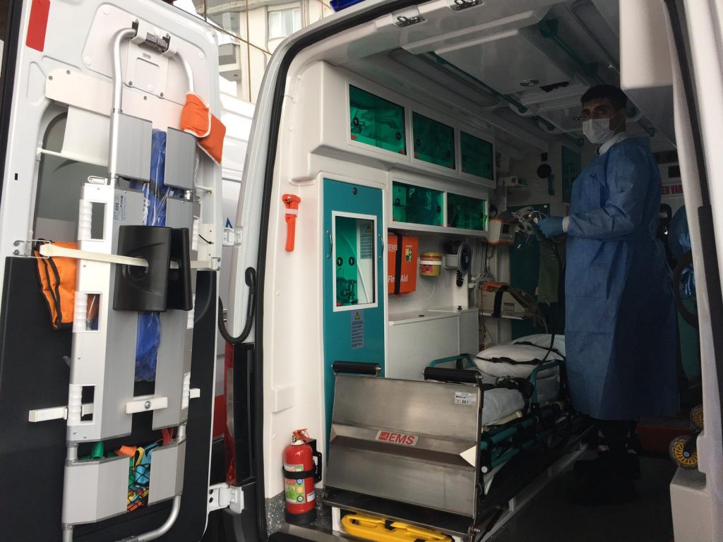 bakırköy tam donanımlı ambulans