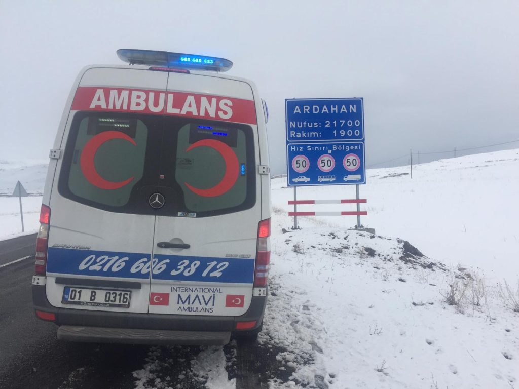 ardahan özel ambulans