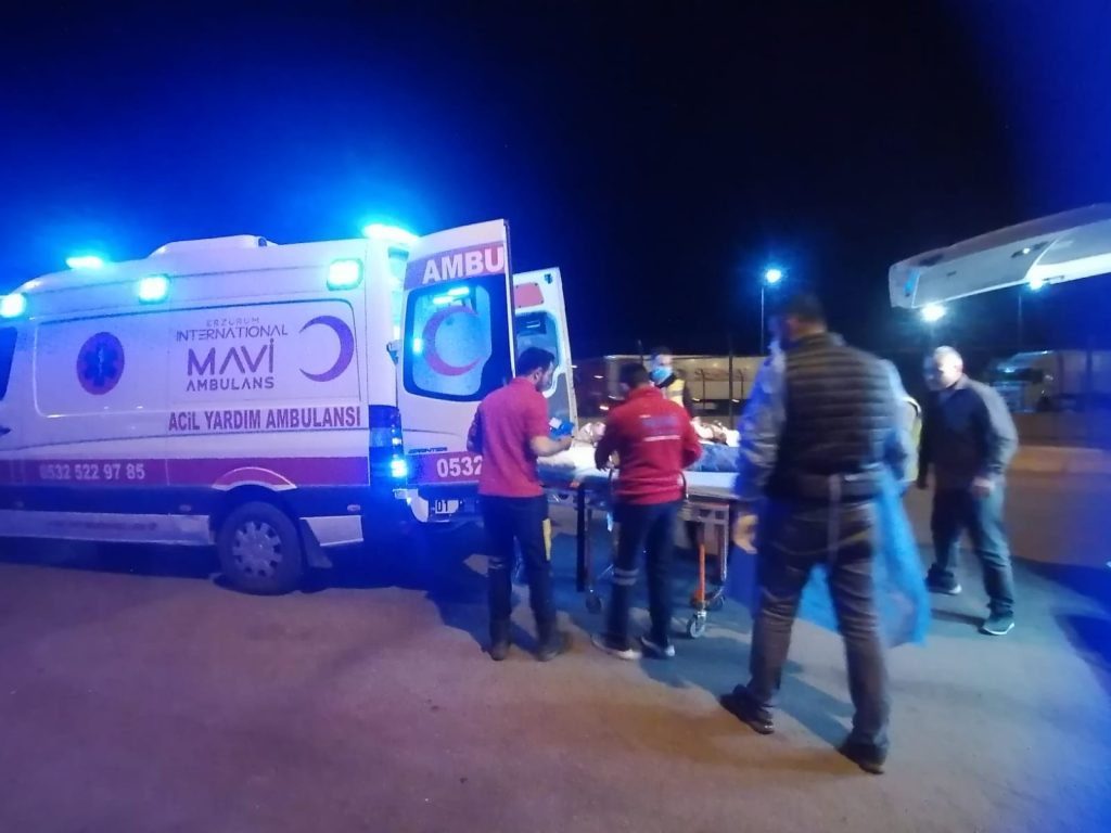 üsküdar şehirlerarası ambulans