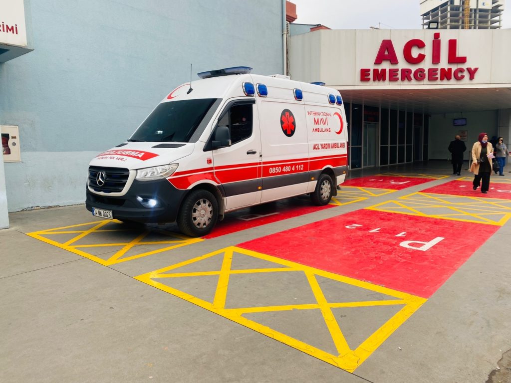arnavutköy şehirlerarası hasta nakil